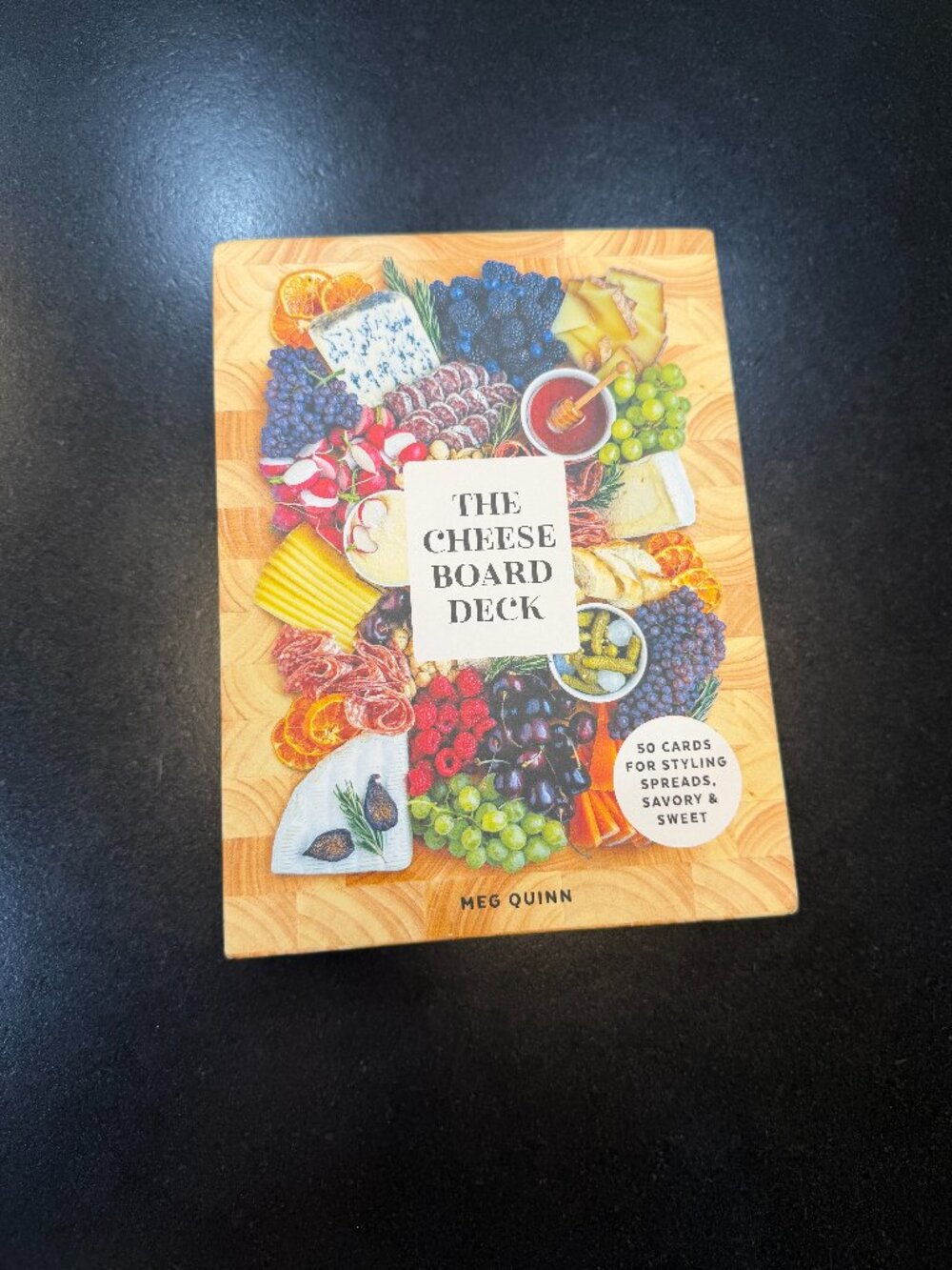 The Cheese Board Deck Cookbook Recipe Cards Set Charcuterie Esthetic